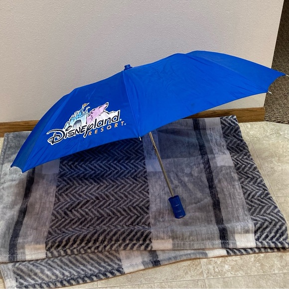 Disney Accessories Disneyland Resort Blue Umbrella Poshmark